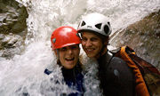 Fun in the white water - Uli & Christine