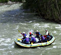 Rafting auf der Sanna