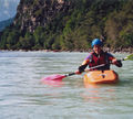 Kayak - Martin Huber on the Imster gorge